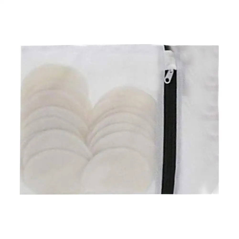 16 шт 8 см двухслойные салфетки для снятия макияжа Многоразовые безопасные