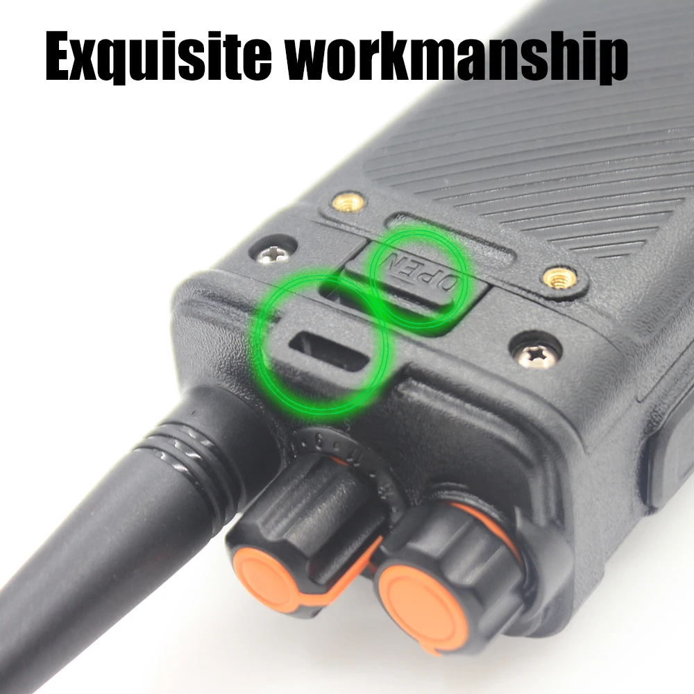 Cena ANYSECU UVF9plu Dwuzakresowy Dual Standby Walkie Talkie 87-108MHz Radio FM 10W/1W Z Miernik Częstotliwości Funkcja ANYSECU UVF9plus
