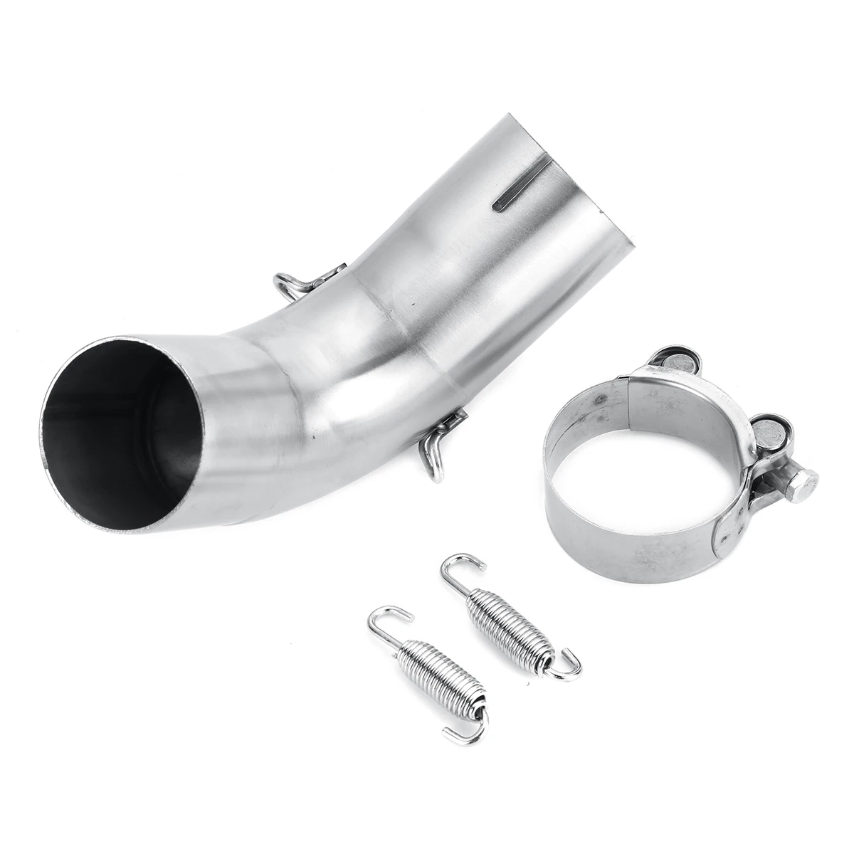 

New Motorcycle Exhaust 51mm Connect Mid Tube Muffler 2 Mid Pipe For Honda CB1000R 2009-2018 Exhaust Middle Link Pipe