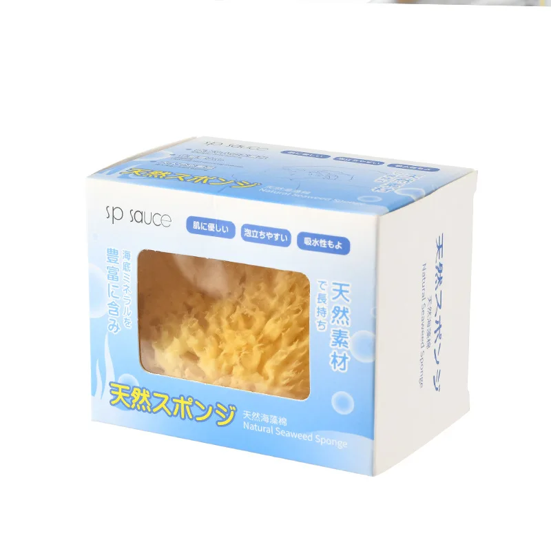 

Japan Natural Bath Sponge Baby Bath Cotton Baby Bath Sponge Baby Bath Ball Seaweed Sponge
