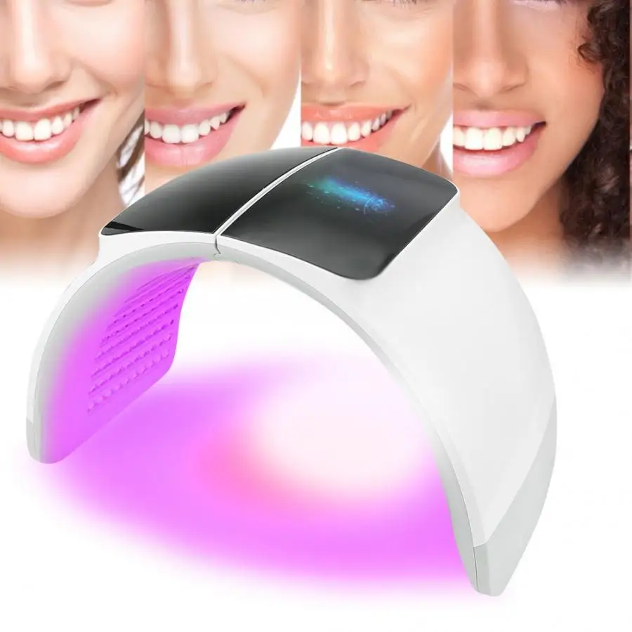 New foldable pdt therapy 7 colors led light medical device Led Lightening Lamp Photon Skin Rejuvenation Wrinkle Remove |
