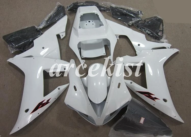 

4 подарки Новый мотоциклетный обтекатель abs набор подходит для Yamaha Yzf R1 2002 2003 YZF1000 R1 02 03 Полный обтекатели комплект на заказ белый глянцевый