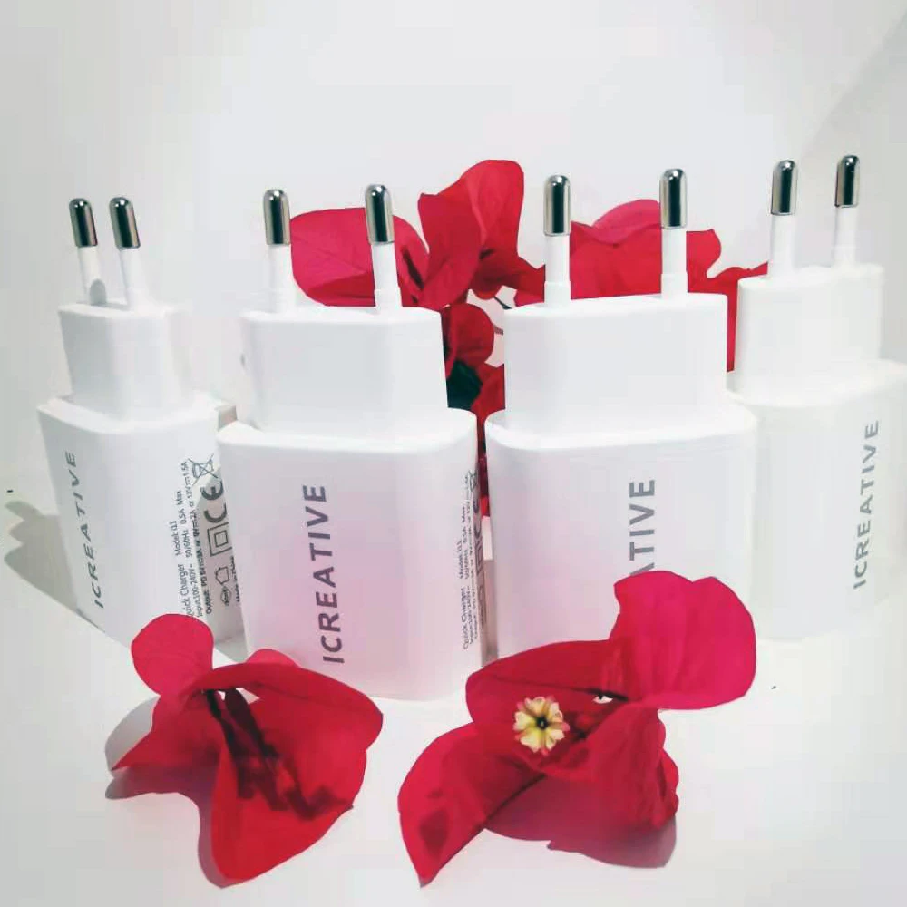 Мини USB зарядное устройство 18 Вт Быстрая зарядка PD3.0 для мобильного телефона Type C