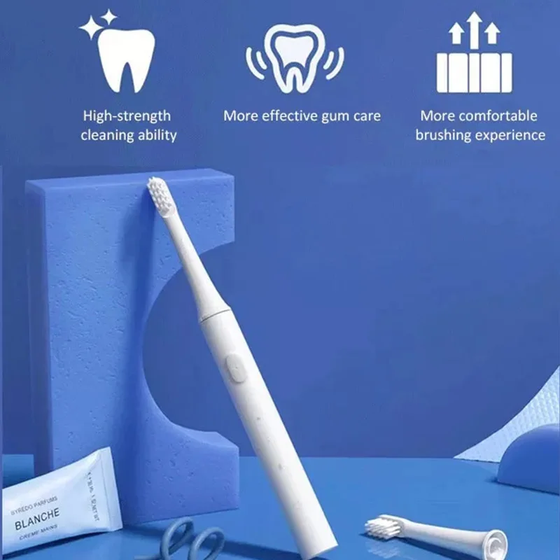 

Xiaomi Mijia T100 Electric Toothbrush replace head Adult Electric toothbrush Oral care clean Waterproof USB Rechargeable