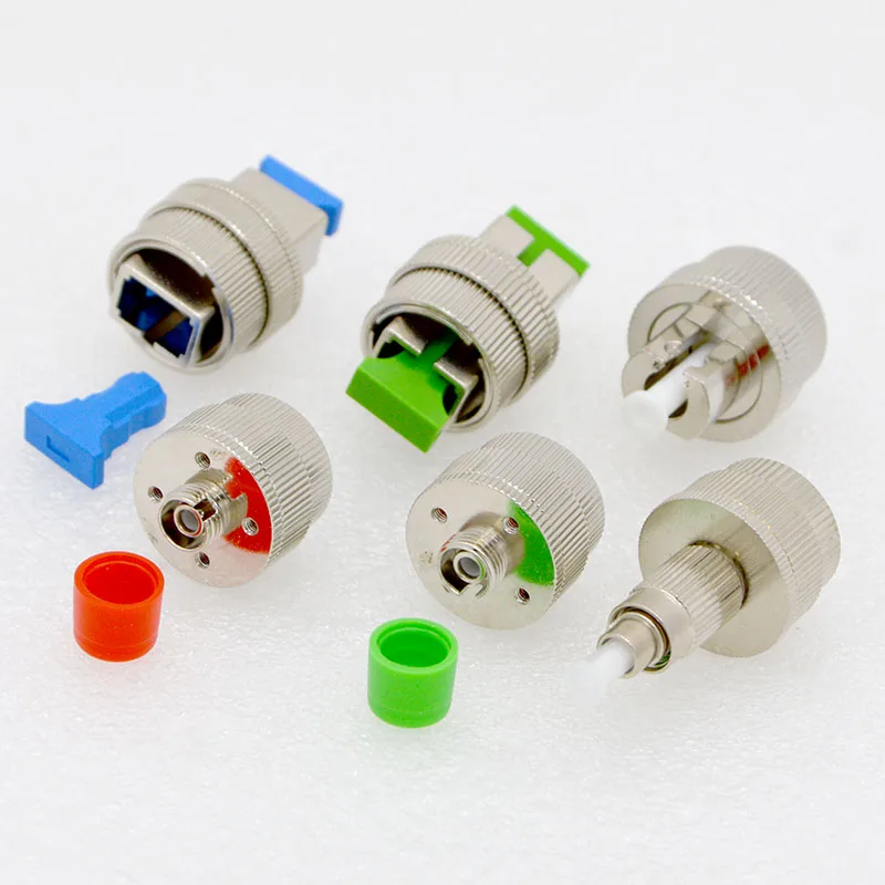 1 шт. новый регулируемый волоконный аттенюатор FC/PC ~ 30 дБ 1310 нм/1550 нм SC ST LC