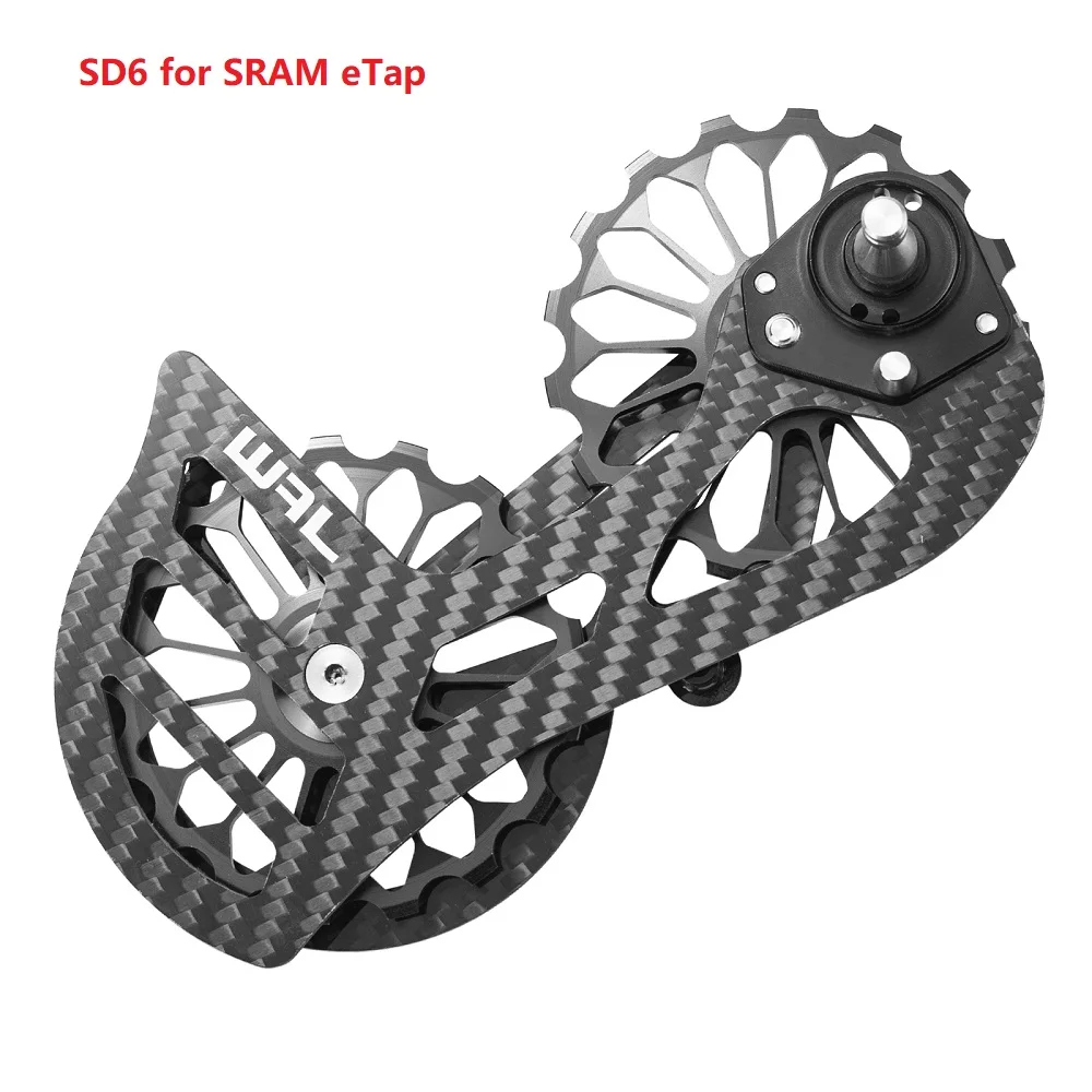 17T велосипед керамический подшипник жокейный шкив колеса SARM карбоновое волокно