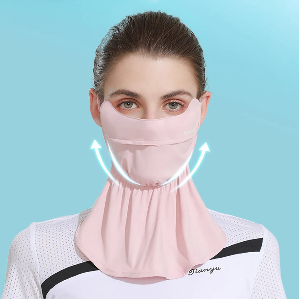 

Высококачественный летний солнцезащитный артефакт, маска из вискозы, дышащая маска с защитой от ультрафиолета, головной убор с подвеской н...