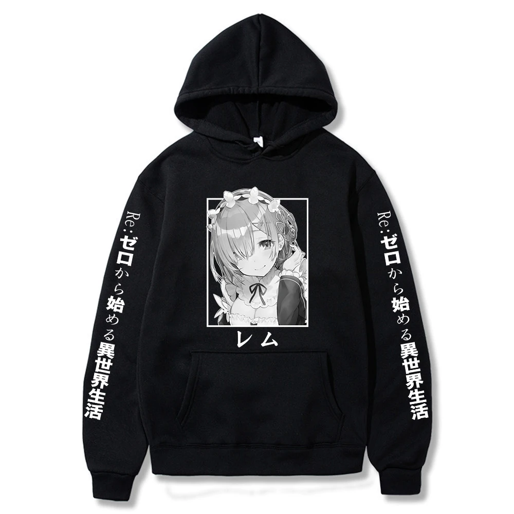 

Новые корейские толстовки с принтом «Re:Zero», с длинным рукавом
