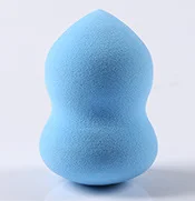 blue with box 1 шт. Капелька воды губка из бутылочной тыквы Гладкий большой макияж основа губка пудра пуховка для Макияжа beauty Puff с держателем Box - Цвет: blue with box