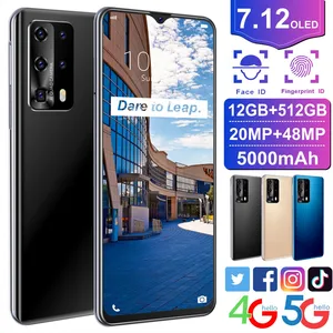 Hauwei P40 Pro 5G Smartphone Global Version 7.12 inch OLED Screen
5000mAh 12+512GB 20+48MP Dual Sim Card 10 Core Mobile Phone
