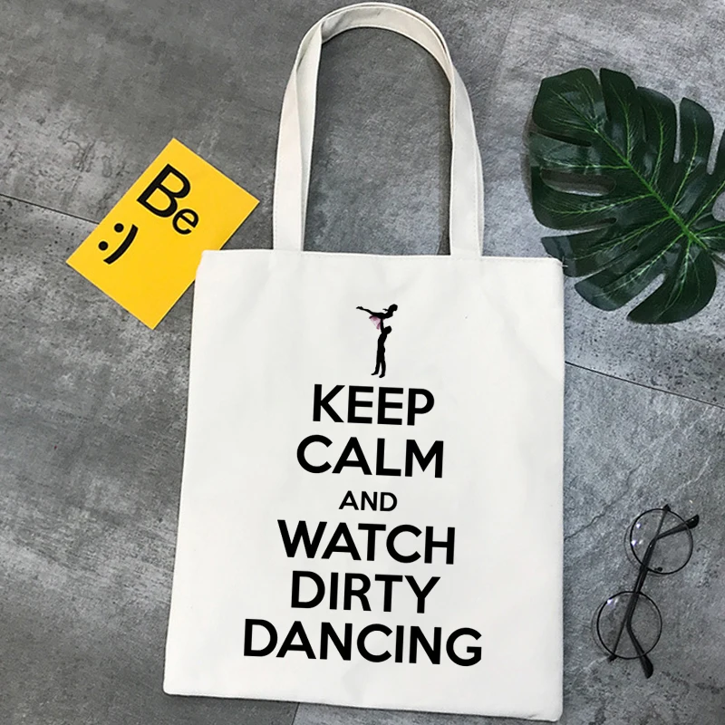 

Сумка для покупок для Грязных танцев, сумка для покупок tote bolsa bag boodschapp, тканевые сумки