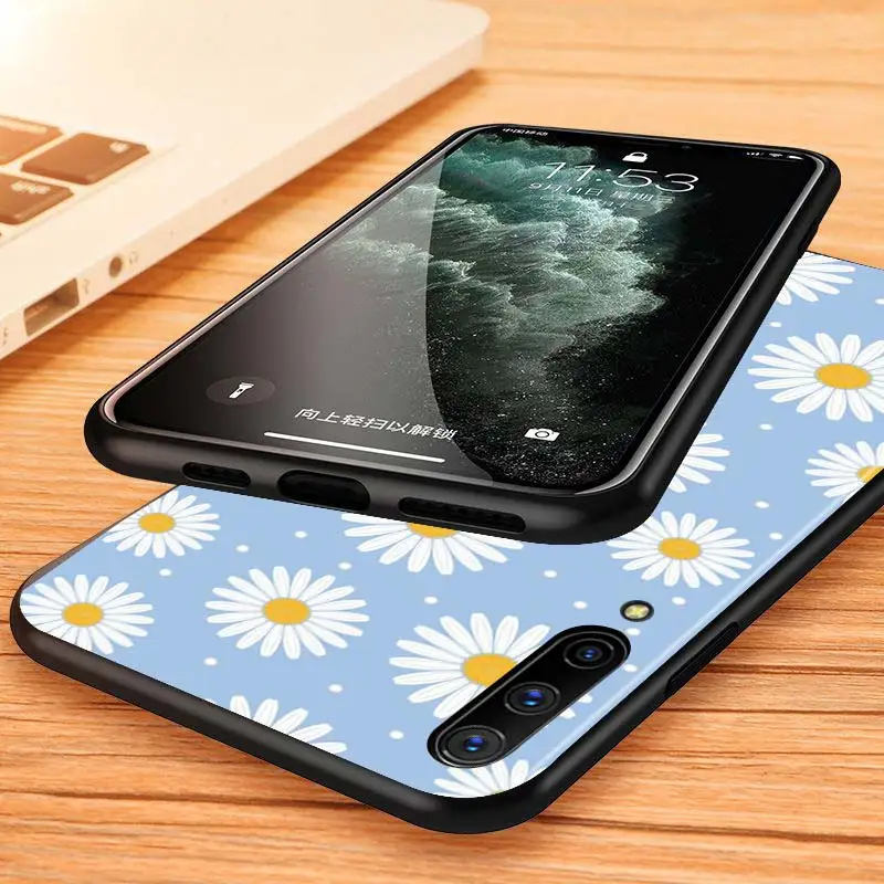 

Vintage Flowers for Samsung A90 A80 A70 S A60 A50 S A30S A40 S A20 E A30 A10 A2 Core Black Phone Case