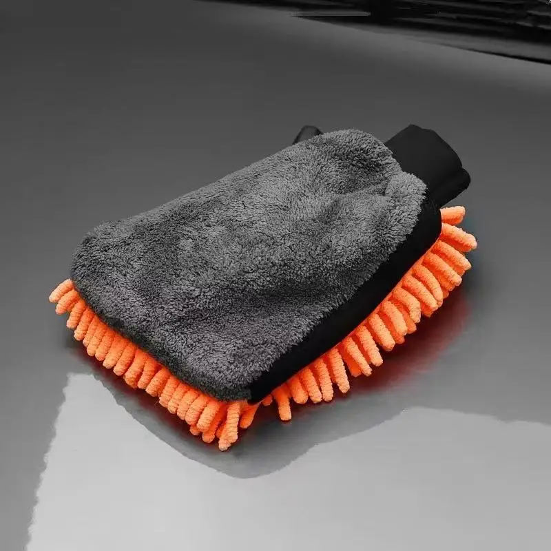 Водонепроницаемая микрофибра для мытья автомобиля искусственная Толстая