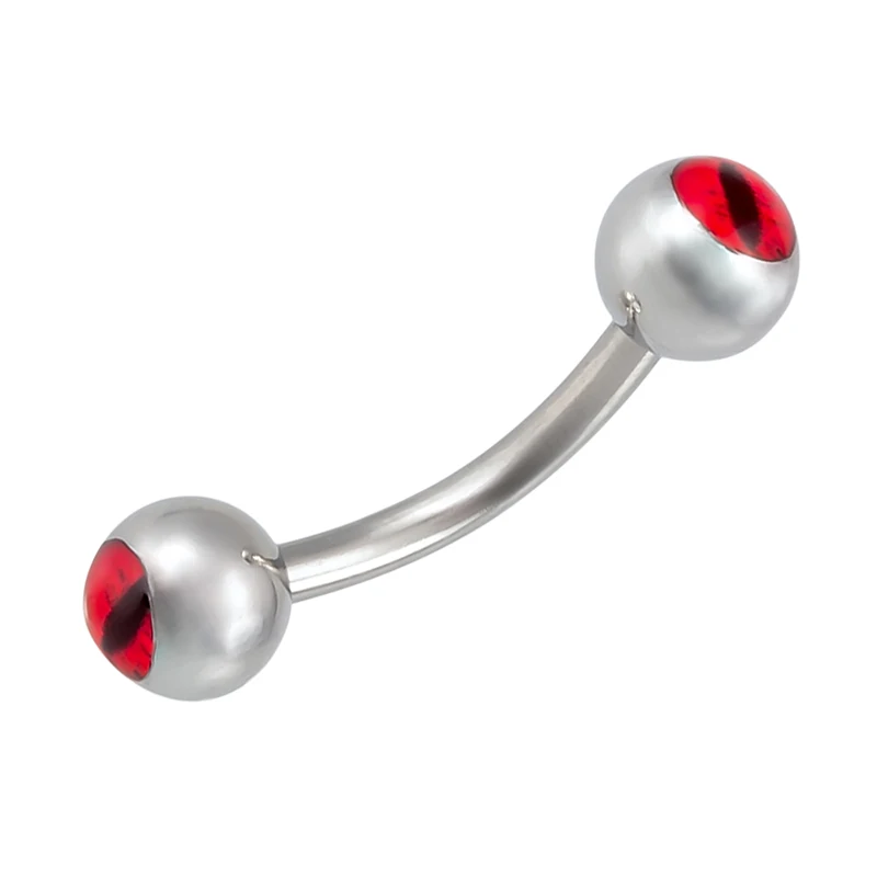 3 шт Панк хирургические Сталь изогнутая бровь в форме штанги пирсинг для пупка