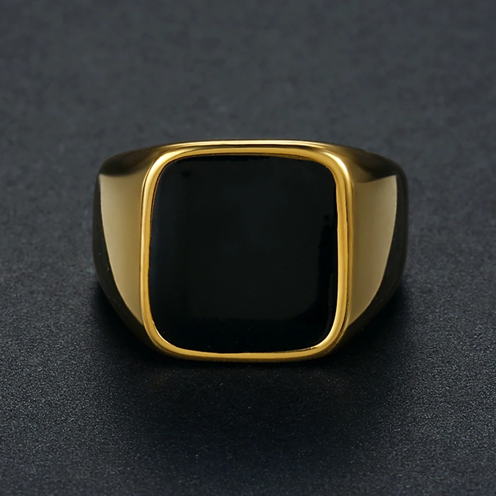 Мужское кольцо из нержавеющей стали 316L в стиле панк|Кольца| |