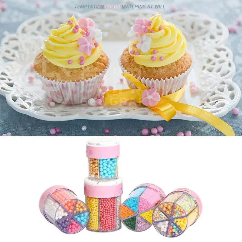 110/220 г маленький съедобные жемчужные бусы Конфеты Сахар торт с мастикой сделай