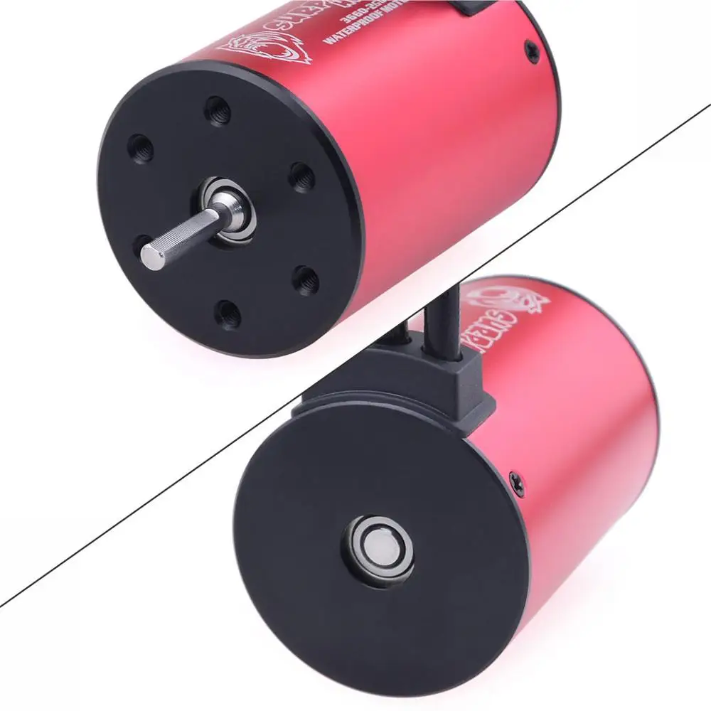 Surpass Hobby Waterproof 3660 Brushless Motor 3.175mm 2200/2600/3100/3500/4200KV 80A ESC for 1/10 RC Car GTR Traxxas HSP Lexus | Игрушки и