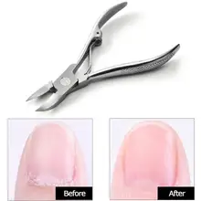 1Pc New Steel Cuticle Nipper Professional Care Tools Manicure Sliver Remover Finger Scissors Dead Na