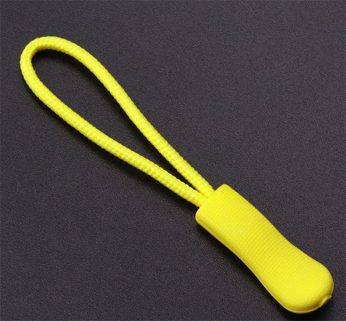 F699 Yellow FEIGO 20 шт. застежка-молния Веревка фиксация молнии шнур Tab сменный зажим слайдер Пряжка подходит для путешествий сумка Duitcase одежда палатка рюкзак - Цвет: F699 Yellow