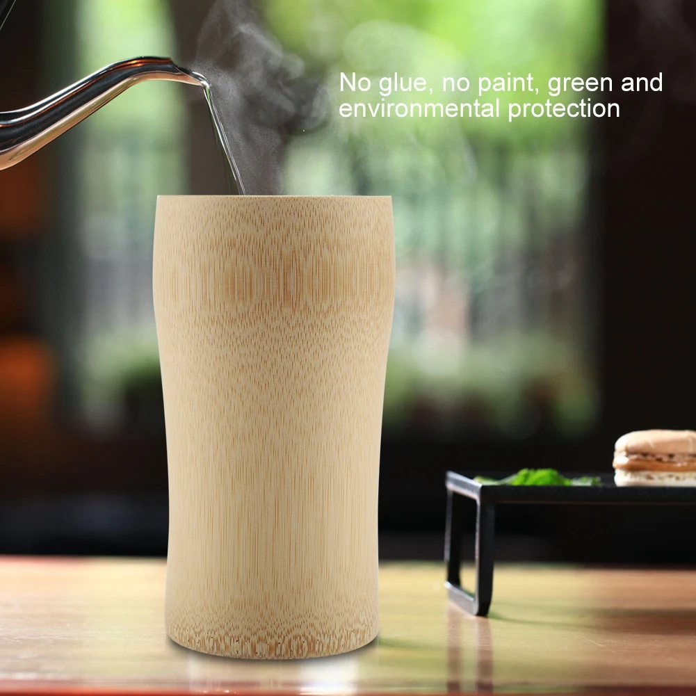 Деревянные чайные чашки из натурального бамбука 1 шт. стакан для пива вина