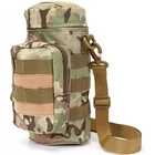 Уличная Военная Тактическая Сумка для бутылки с водой на молнии с креплением на ремне