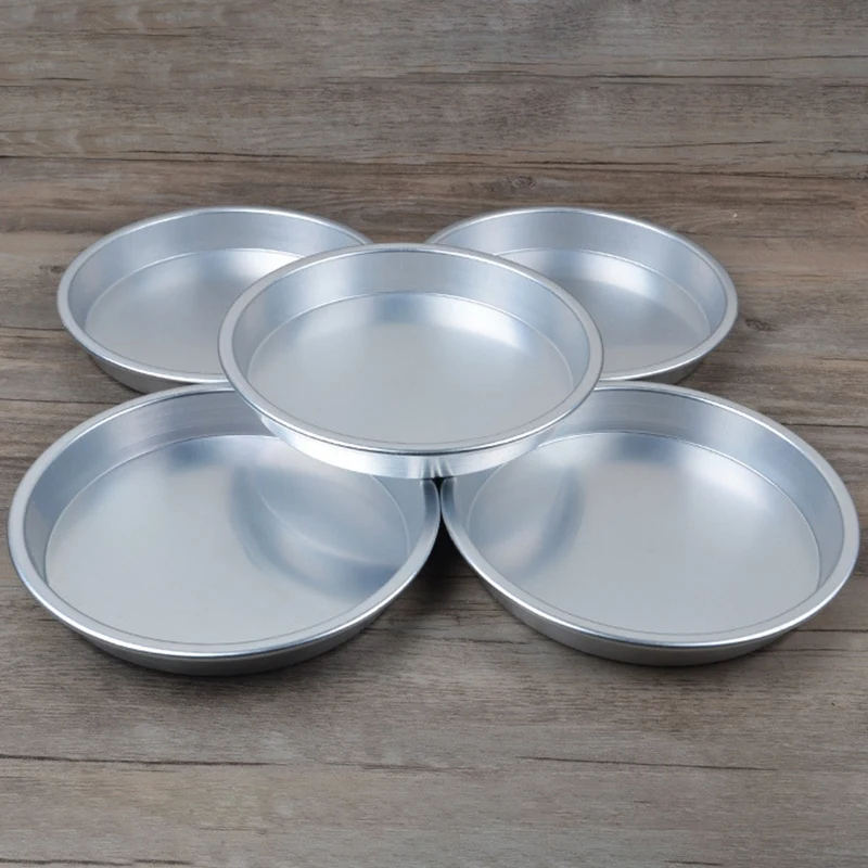 8 дюймов 2 5 см наружная алюминиевая тарелка обеденная посуда противень для