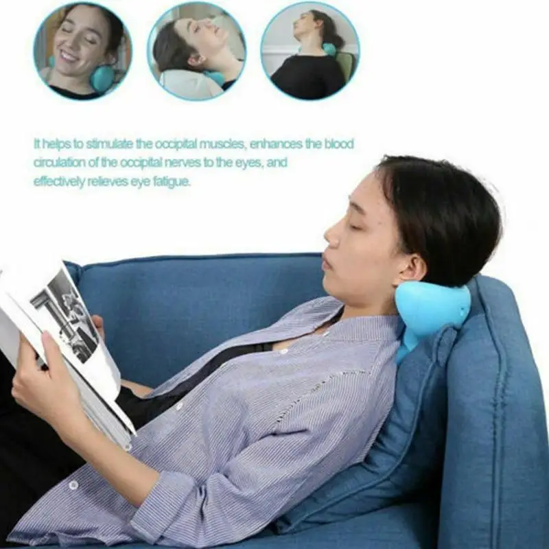 

Cervical Massager Neck Massage Pillow Relieve Neck Pain Acupressure Neck And Shoulder Massager Cervical Repair Pillow HH108#