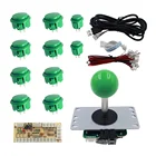 SJ @ JX аркадная игра DIY комплект Кнопка джойстик кодер Нулевая задержка плеер для ПК MAME Raspberry PI ретро