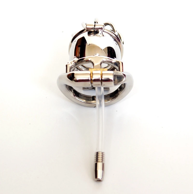 Мужское устройство верности из нержавеющей стали Пояс металлический замок для