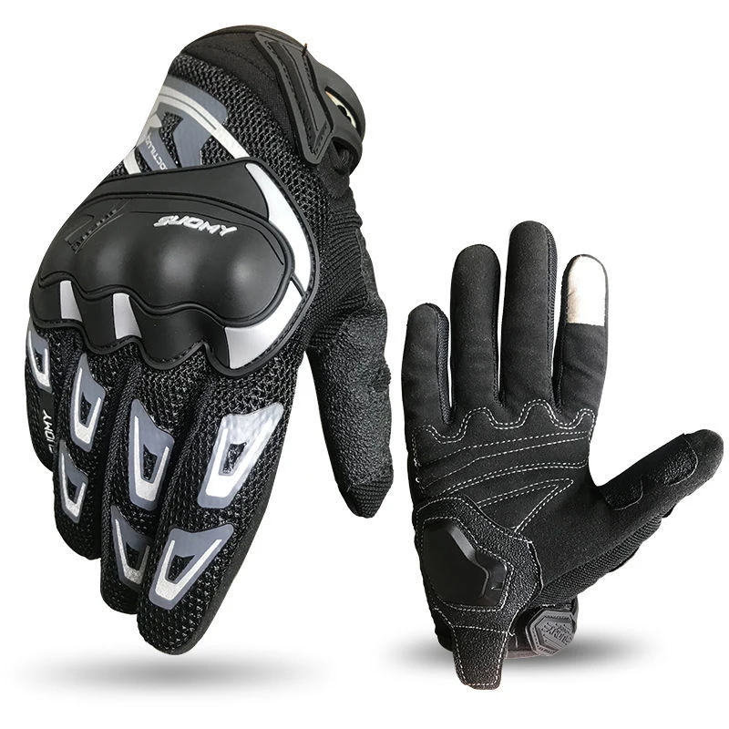 

Motorcycle Glove of Touch Screen Full Finger for Outdoor Motorbike Racing, Bicycle Gloves Summer