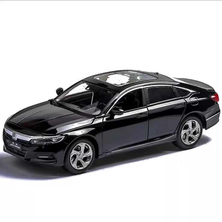Модель автомобиля Honda accord 1: 32 модель из сплава Acousto оптическая сила возврата
