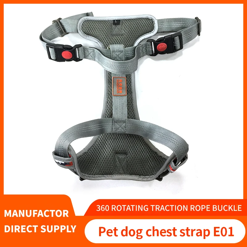 

KEQISIDUN Big Dog Harness for a Dog Collars Leads Things for Dogs Pet Items Accessories Clothes Pet Supplies Medium Vest