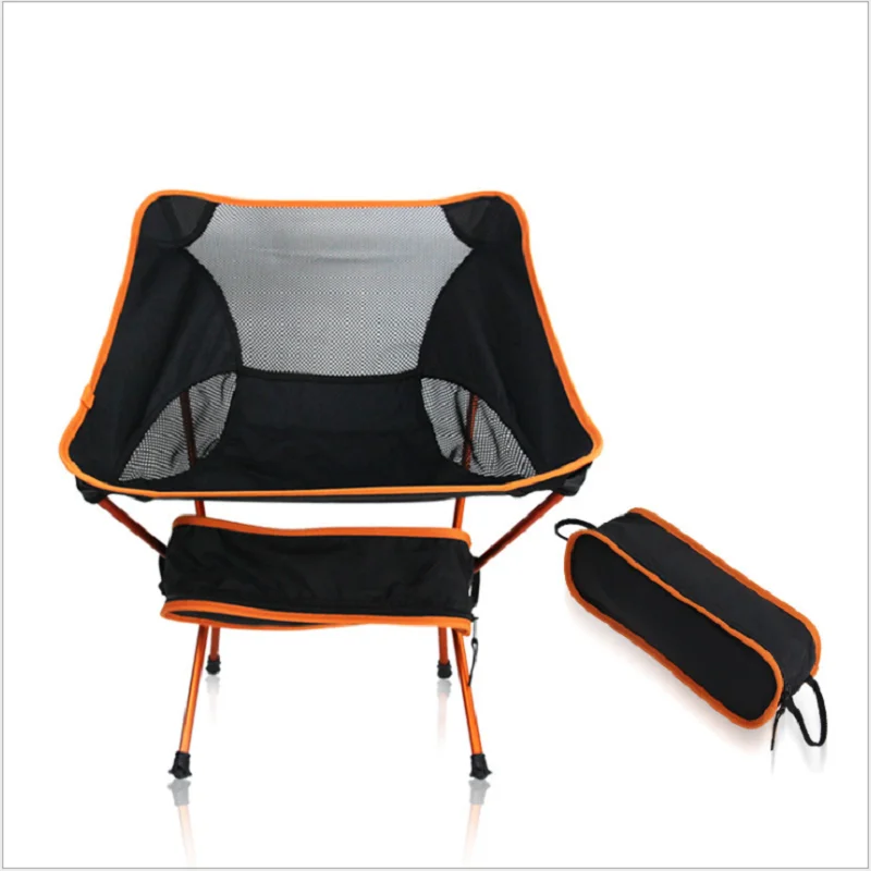 저렴한 야외 접이식 의자 휴대용 알루미늄 합금 달 의자, 레저 캠핑 낚시 의자 접는 의자