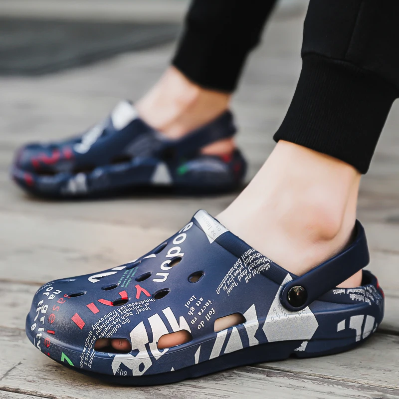 

Мужские сандалии, летние пляжные сандалии, повседневные сандалии на плоской подошве, 2021