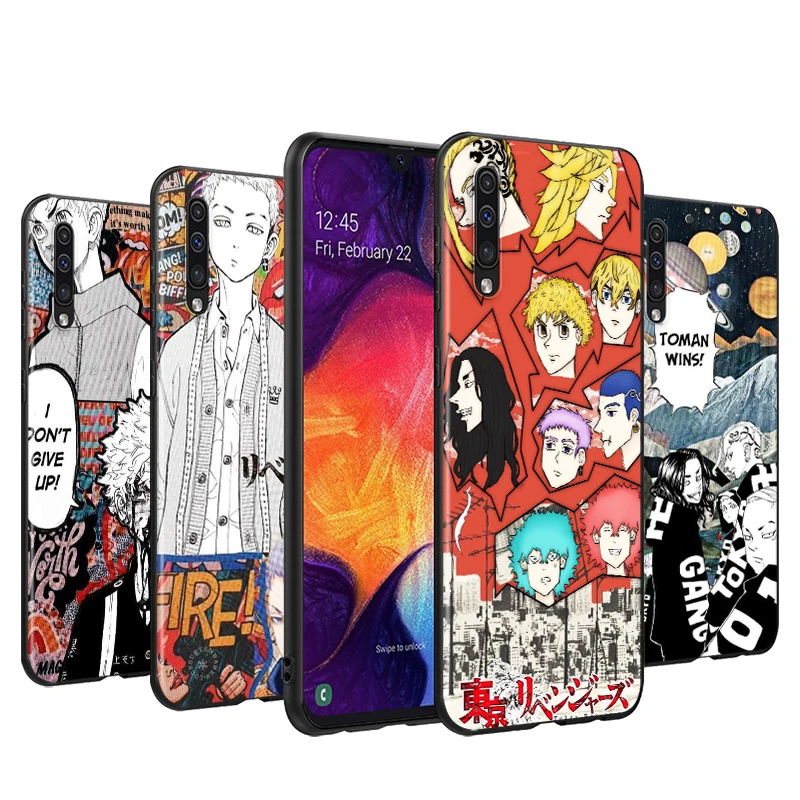 

Tokyo Avengers For Samsung Galaxy A40 S A30 S A2 A20E A20 S A10S A10 E A90 A80 A70 S A60 A50S Black Soft Phone Case