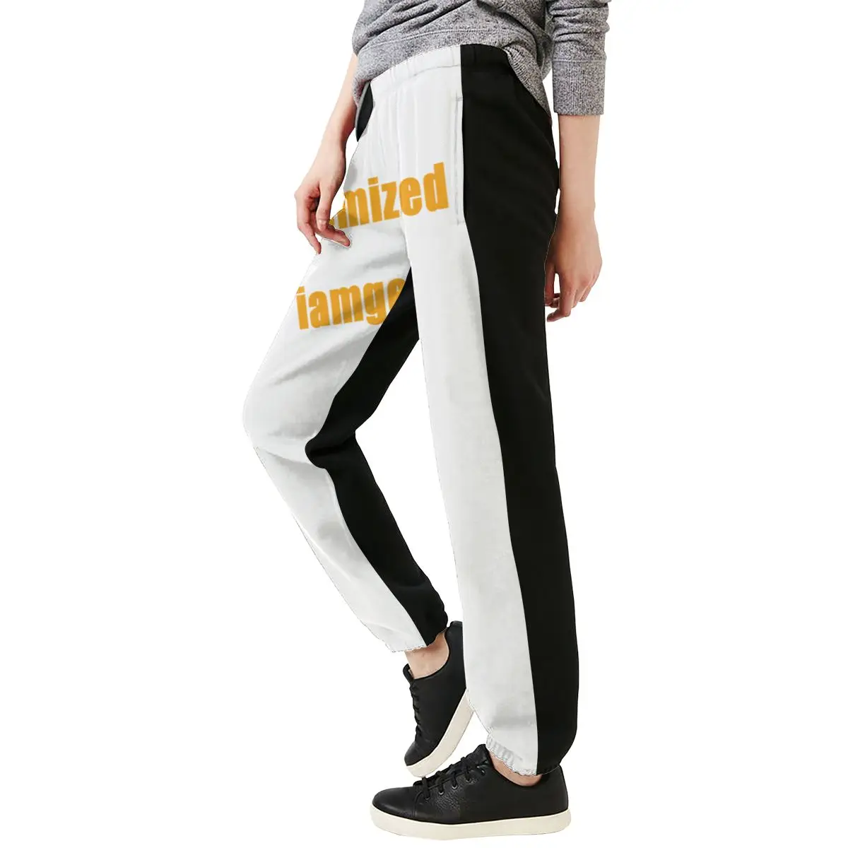 NOISYDESIGNS женские спортивные штаны с принтом высокая талия для спорта бега