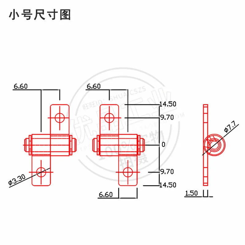 New high torque hinge 360 degree rotation Positioning stop Damper for Jewelrybox computer bracket Cabinet door mini Lift support | Мебель