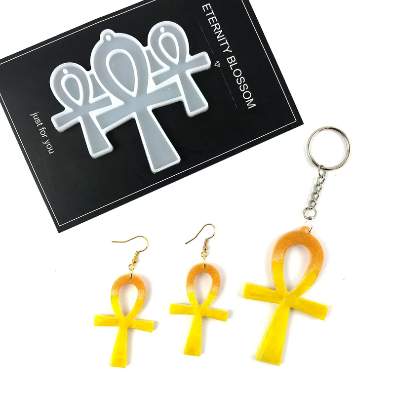 Браслет для ключей из эпоксидной смолы 3 в 1