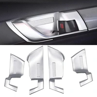 4pcslot matte abs auto door inner bowl sticker interior moulding for honda accord 2018 2019 car accessories