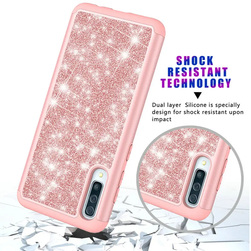 Шикарный Блестящий Роскошный чехол для samsung A50 Чехол samsung A20E Etui A50s A30s A20 E задняя крышка для samsung Galaxy A30 чехол A 50 20