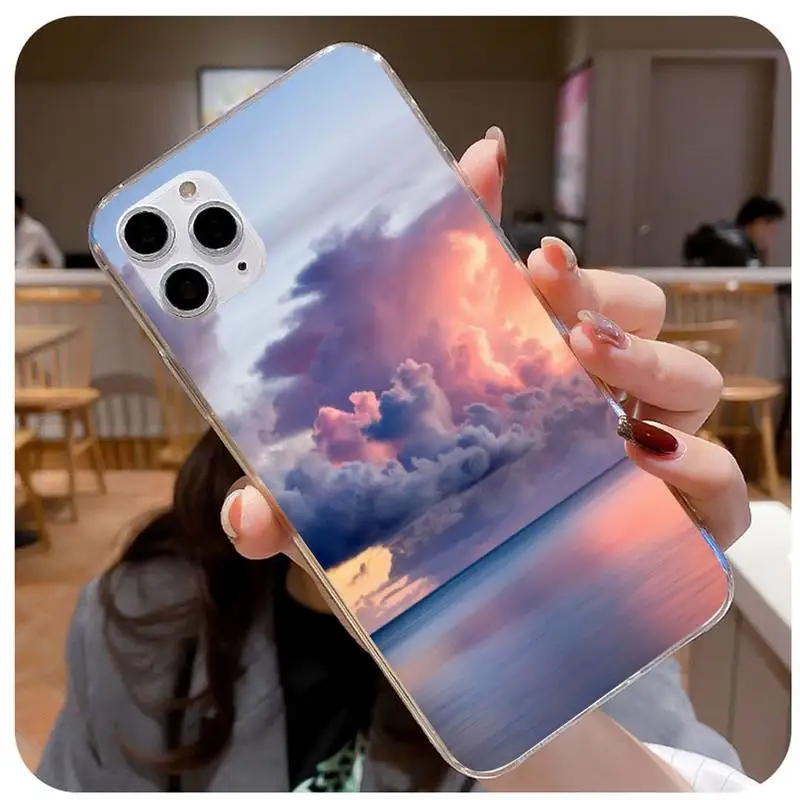 Мягкий чехол для телефона Motirunner Sunset By The Sea на заказ IphoneX XS 11 11Pro 5 5s SE 6 6s Plus 7 8 2020 |