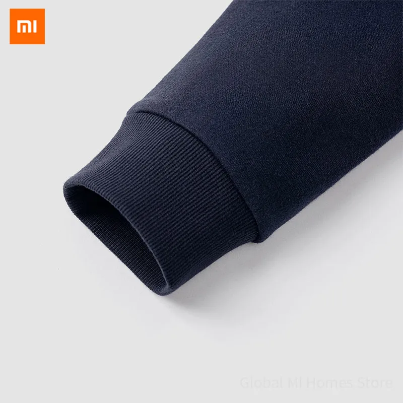 Xiaomi UREVO life Мужской флисовый классический свитер с капюшоном, трендовая одежда мягкая и удобная, подходит для осеннего и зимнего сезонов