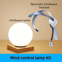 mind control lamp kit with neurosky mindwave headset brainwave biofeedback toy for concentration relaxation training