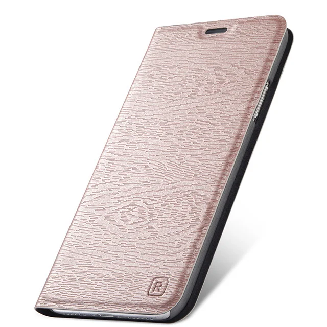 Магнитный кожаный чехол-книжка для iphone 5, 5S, 6, 6 S, 7, 8 plus, X, XR, чехол для iphone X, XR, xs max, держатель для карт, чехол-подставка - Цвет: Rose Gold