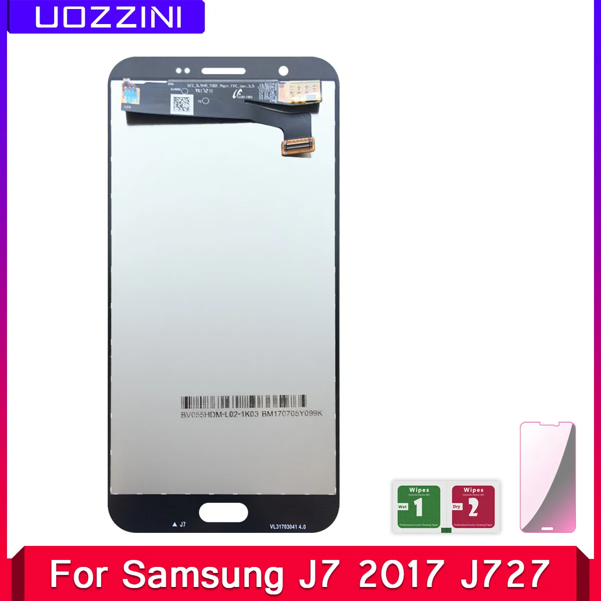 2 шт Супер AMOLED ЖК дисплей для samsung Galaxy J7 2017 J727A J727P J727V J727T сенсорный экран дигитайзер