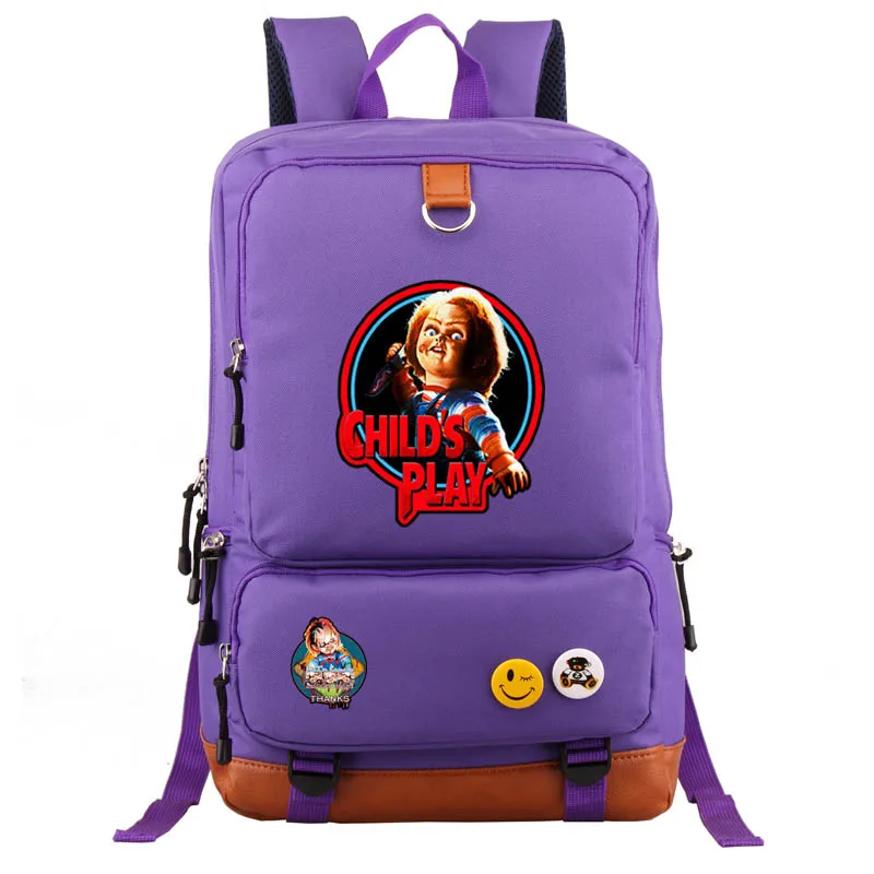 Новый Чаки рюкзак Для мужчин Повседневное печатных для путешествий на открытом