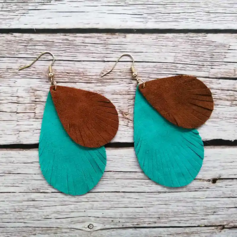 В богемном стиле Drouble под старину с подкладкой бахромой обувь из натуральной