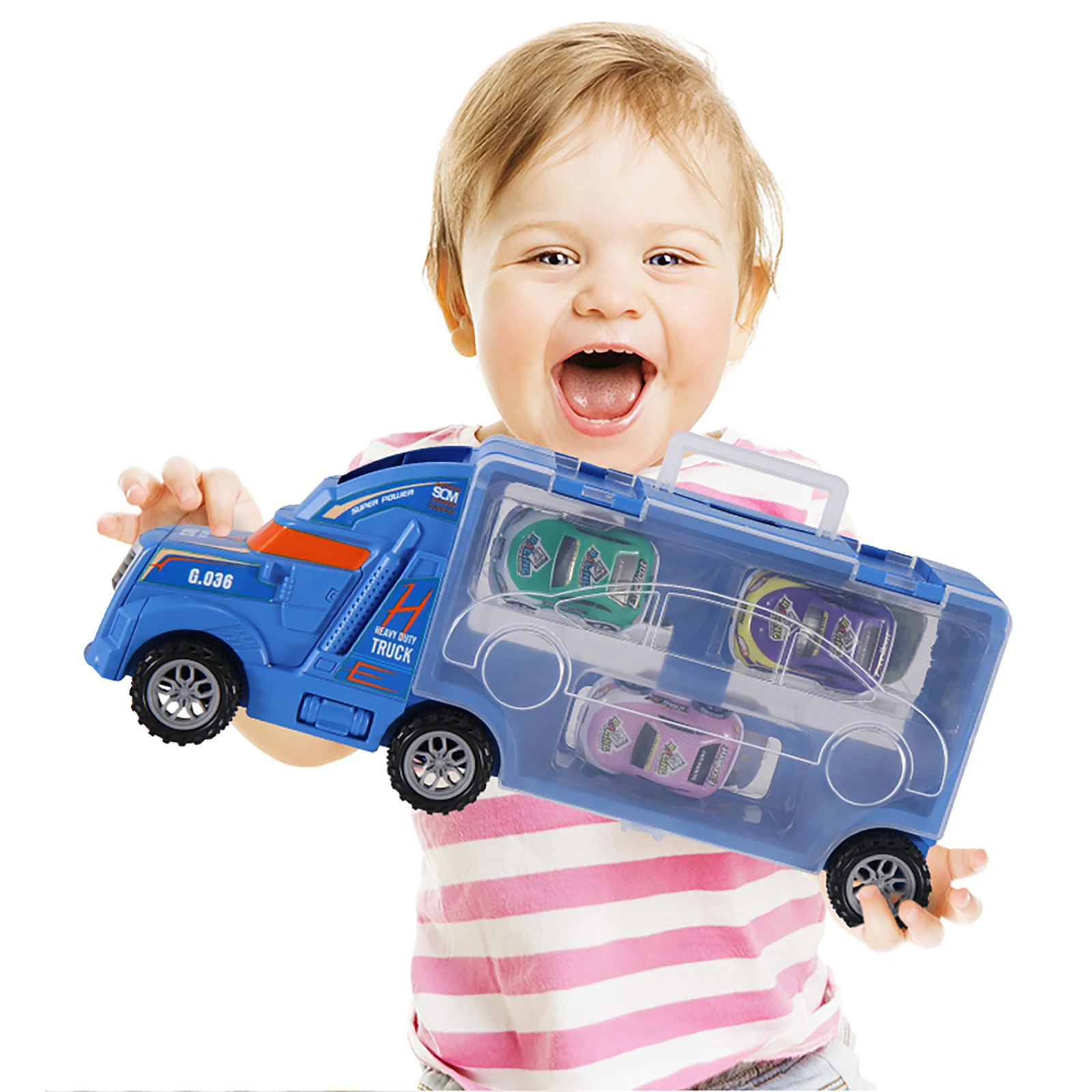 

Engineering Vehicle Pulling Cars Set Container Truck Pull Back Car Toy Set Storage Model Container Truck For Child Birthday Gift