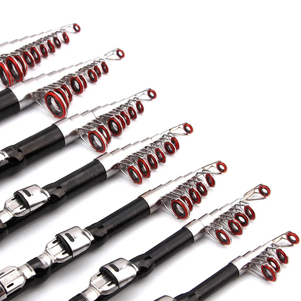 Телескопическая рыболовная удочка из углеродного волокна 1-2 3 м | Спорт и