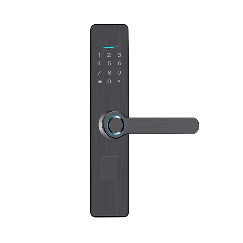 Умный Замок с отпечатком пальца деревянный дверной замок безопасность офисный